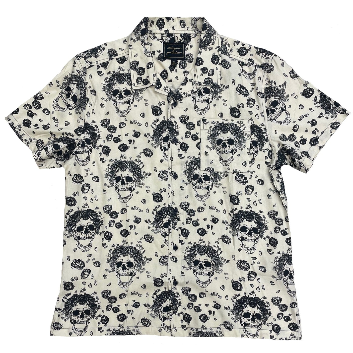 Cloud Cream SS Buttondown