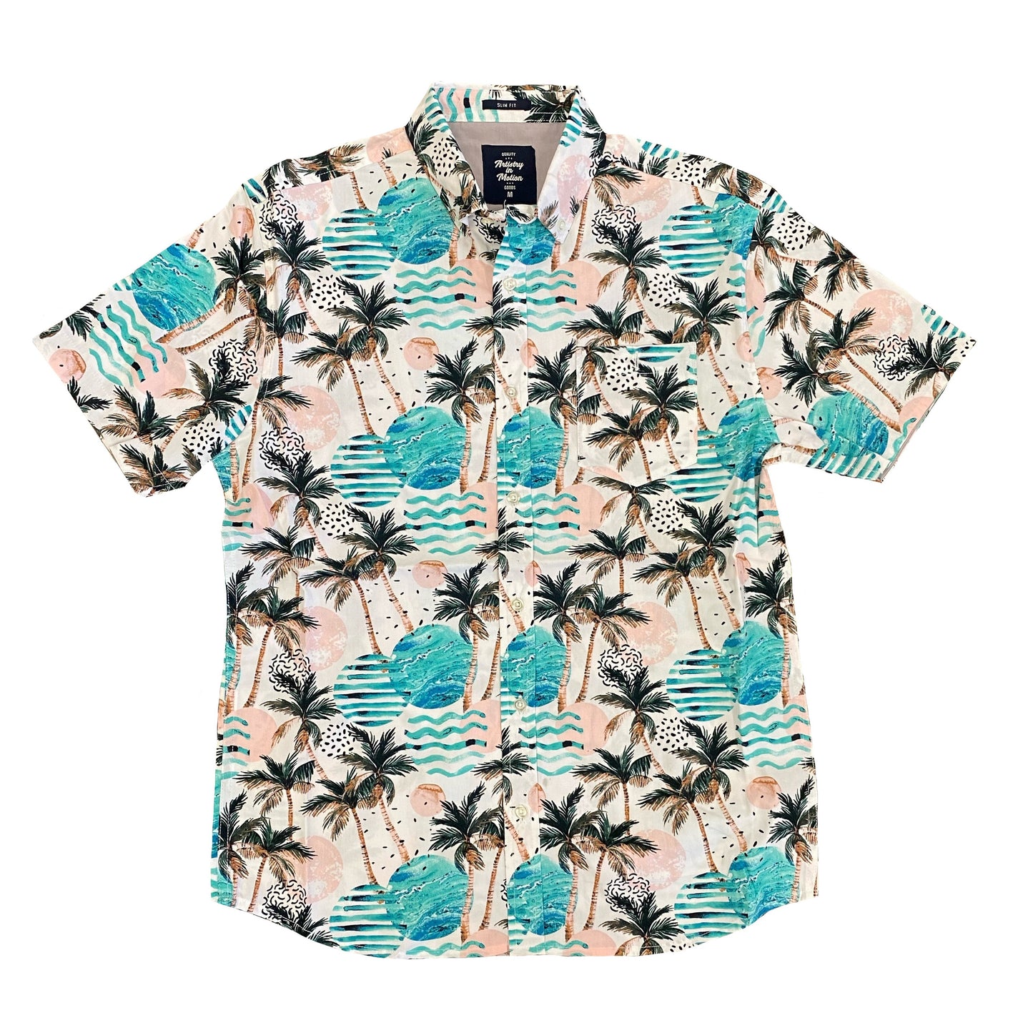 Island Sunset II SS Button-down