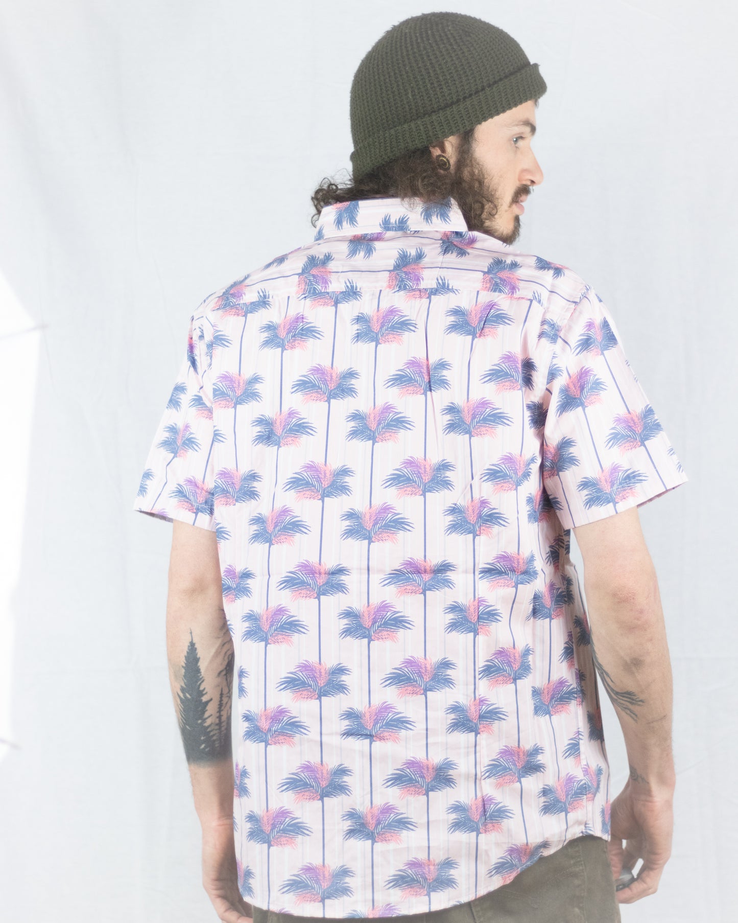 LA Pink SS Buttondown