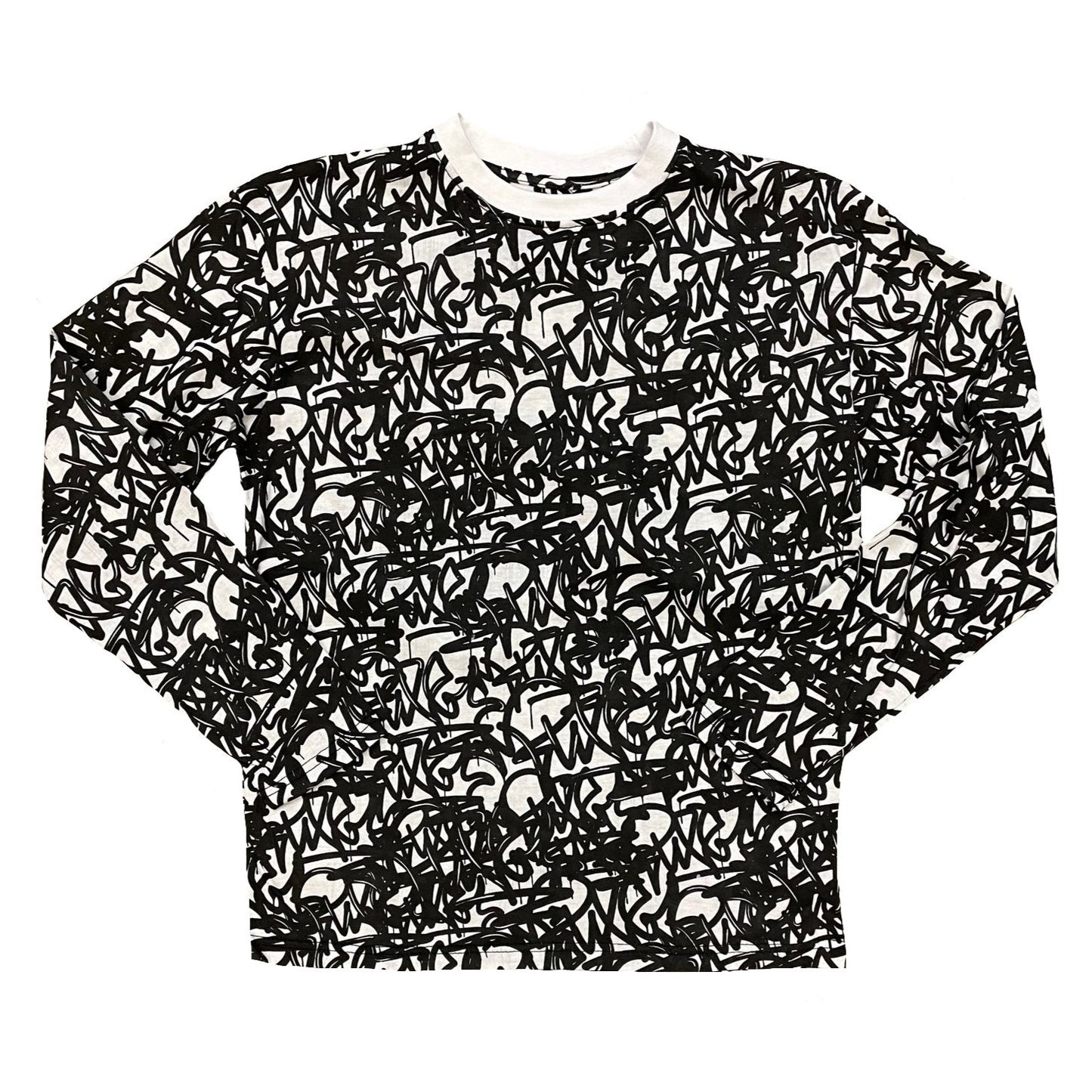 Chaos Graffiti LS Print Tee