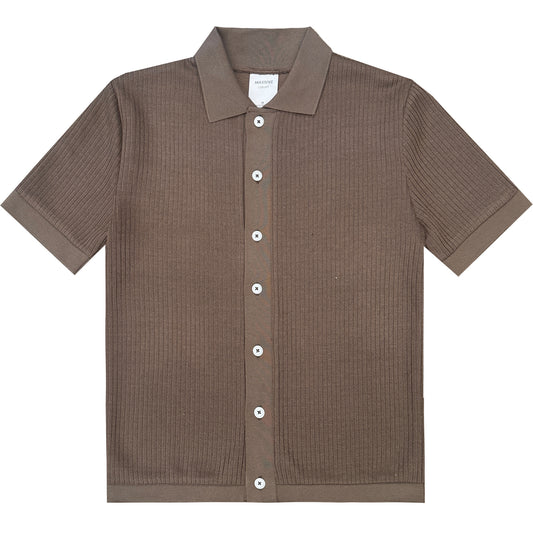 Mocha SS Buttondown
