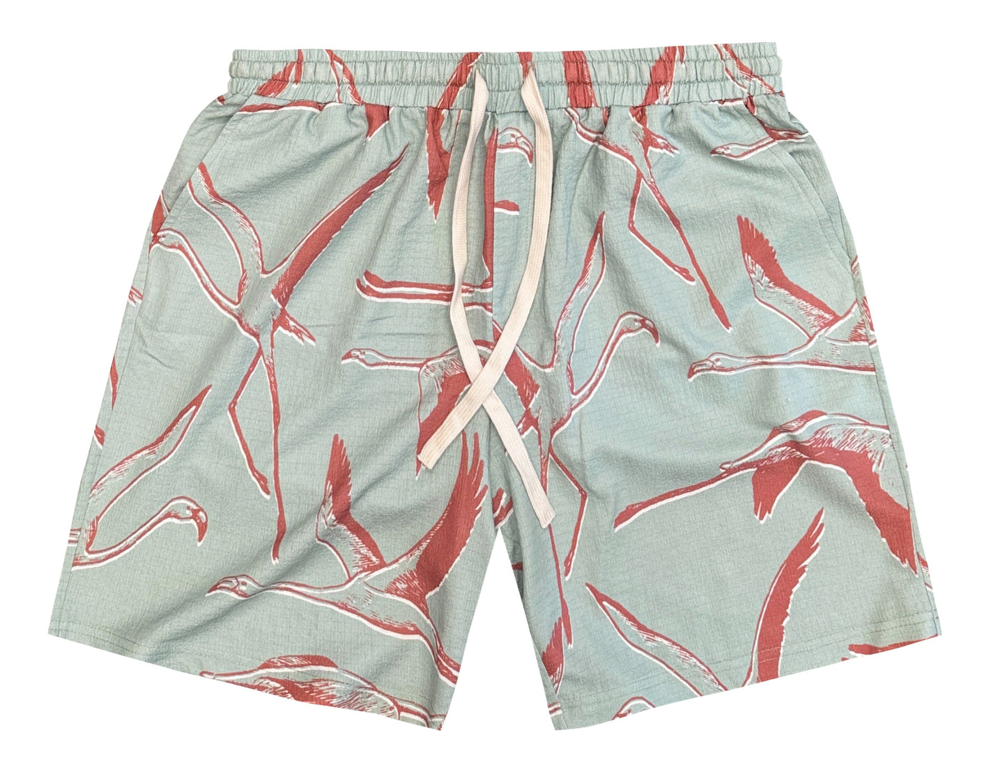 Flying Flamingo Set Short