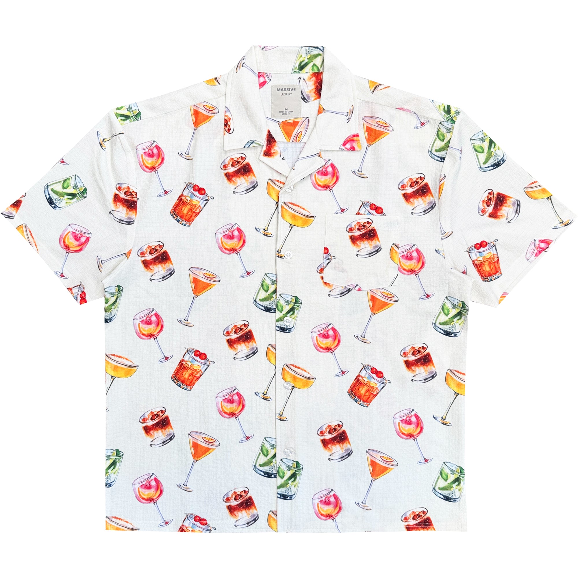 Cocktail SS Buttondown – Super Massive Shop