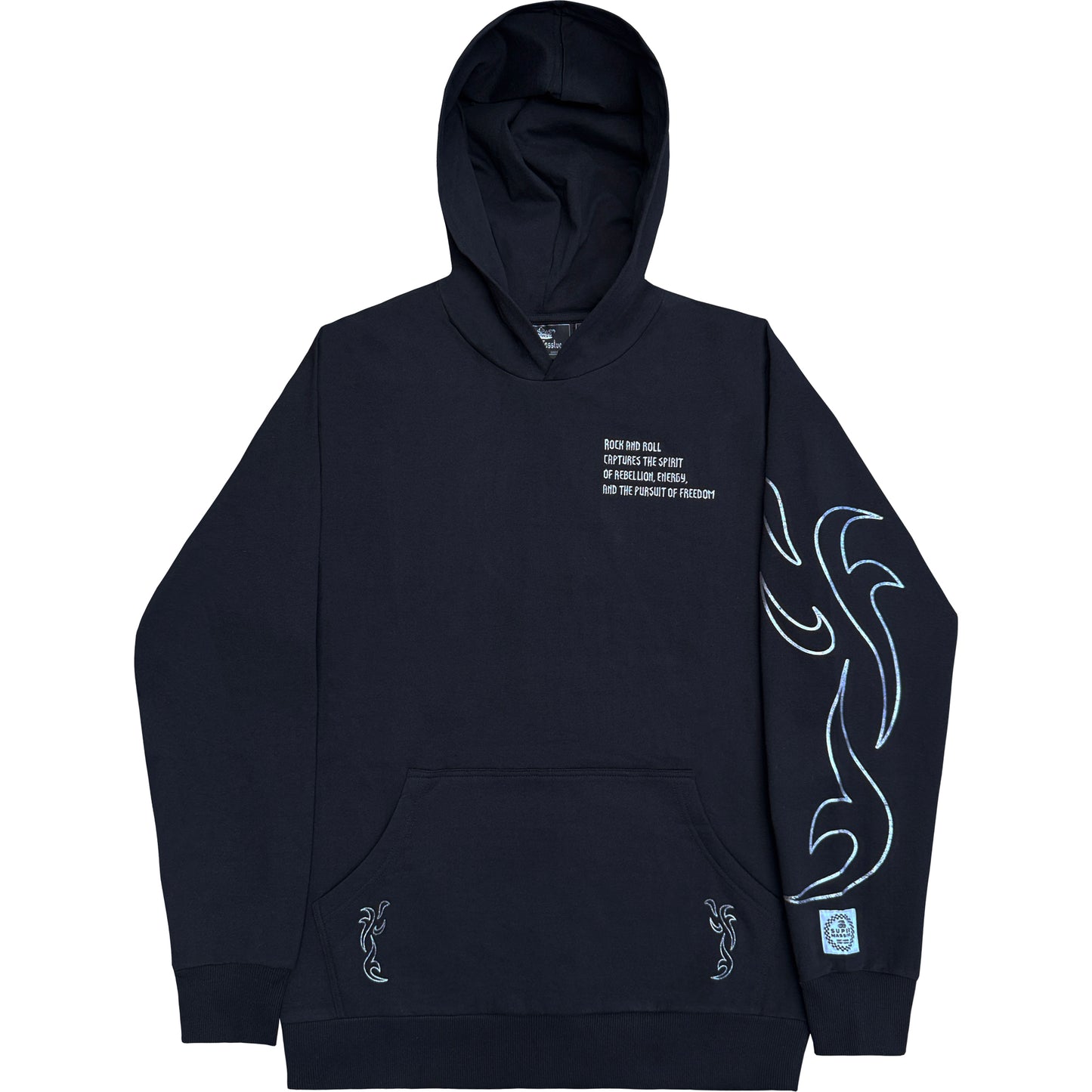 Rock and Roll Fleece Hoodie