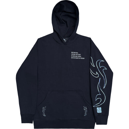 Rock and Roll Fleece Hoodie