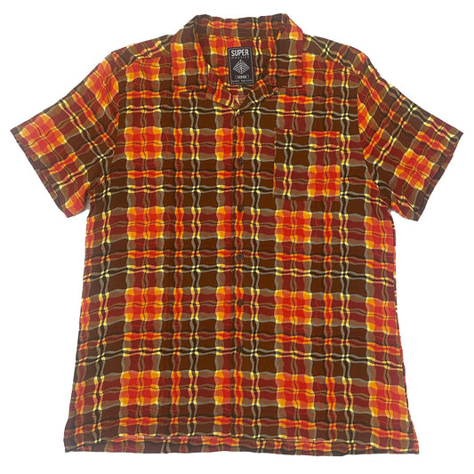 Hearth Plaid SS Buttondown