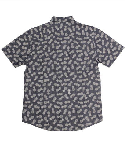 Pineapple Chambray SS Button-Down - Super Massive Shop