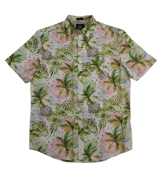 Island Sunset SS Button-down - Super Massive Shop