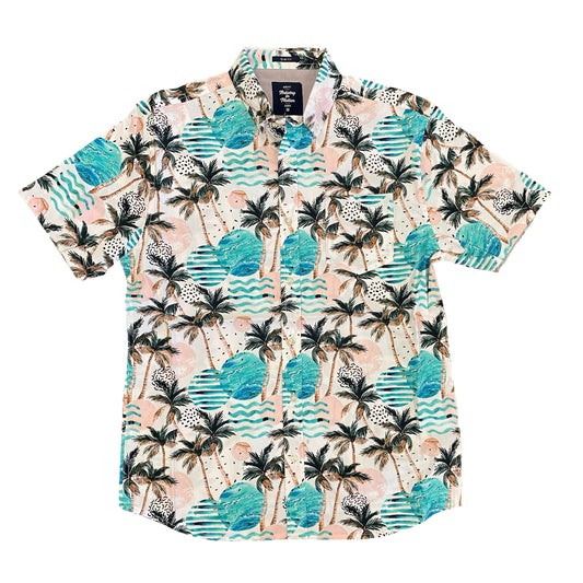 Island Sunset II SS Button-down