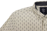 Wheat Poplin Button-down - Super Massive Shop