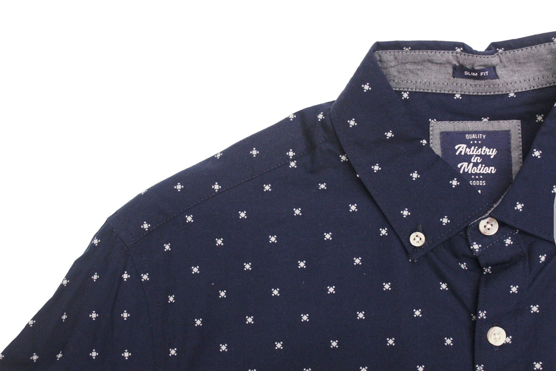 Blackberry Poplin Button-down - Super Massive Shop