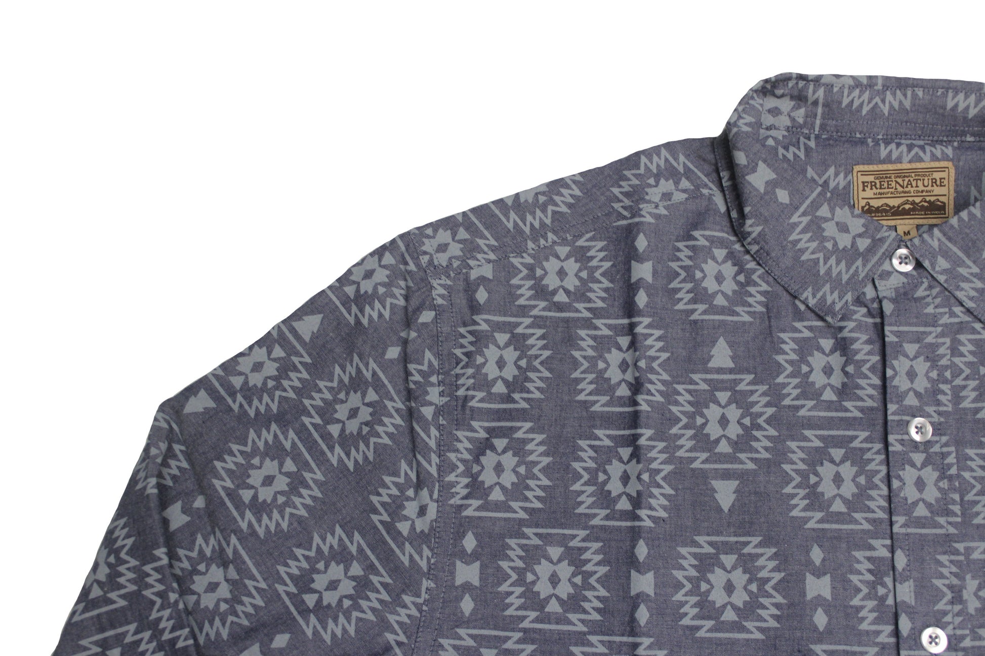 Sage Chambray LS Button-down - Super Massive Shop