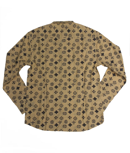 Wheat Chambray LS Button-down - Super Massive Shop