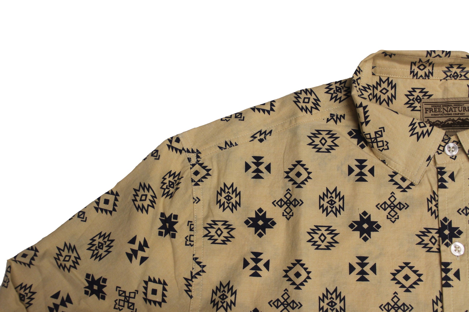Wheat Chambray LS Button-down - Super Massive Shop
