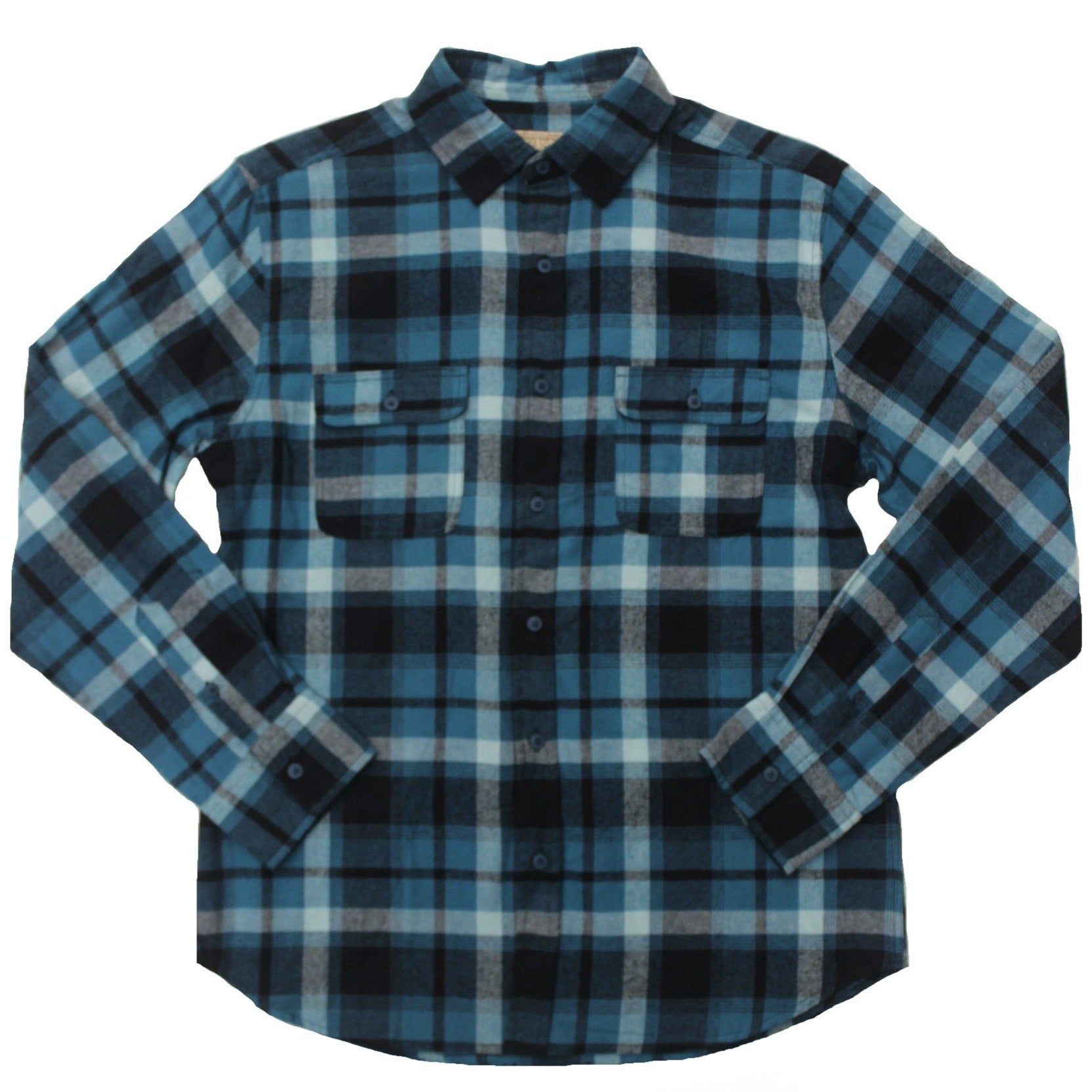 Iceberg Flannel Button-down - Super Massive Shop