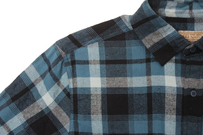 Iceberg Flannel Button-down - Super Massive Shop