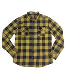 Harvest Flannel Button-down - Super Massive Shop