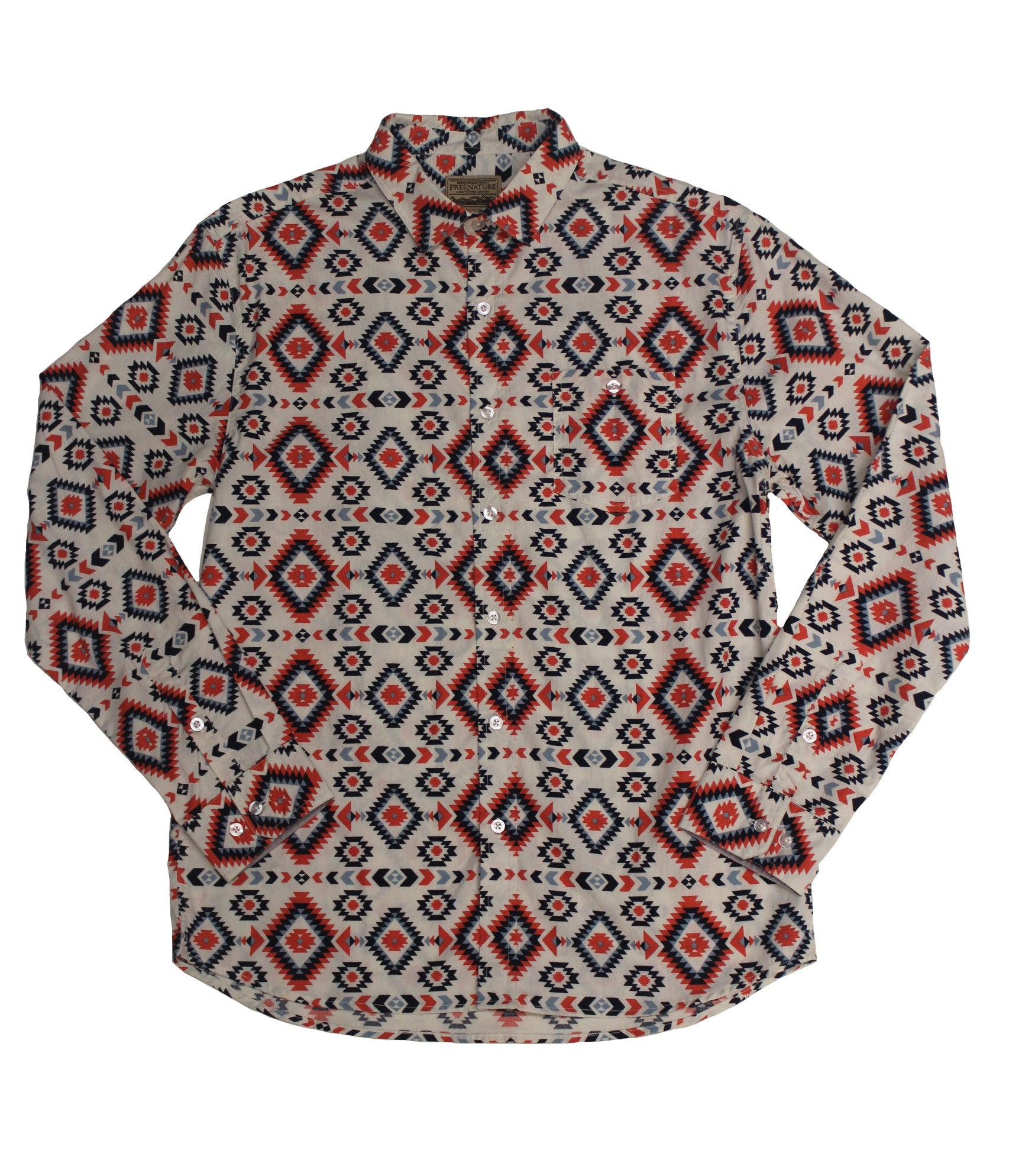 Blanco Chambray LS Button-down - Super Massive Shop