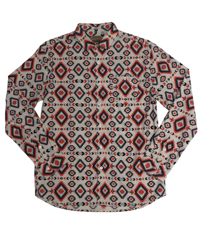 Blanco Chambray LS Button-down - Super Massive Shop