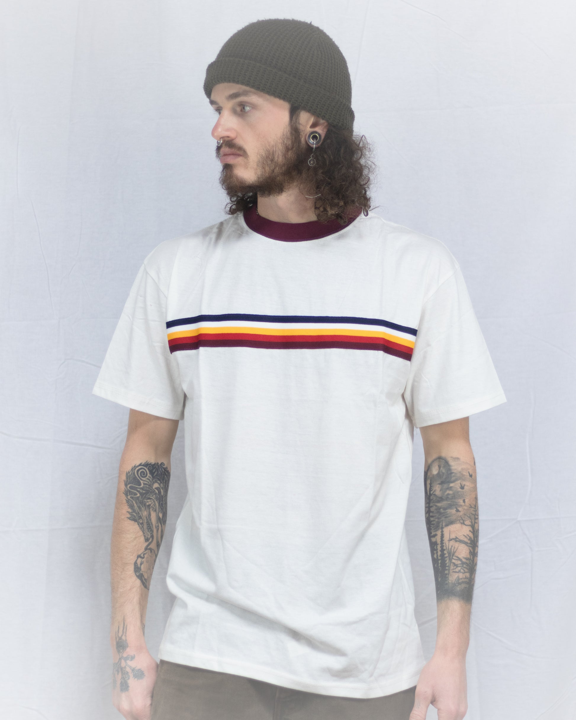 Cream Yarn Tee