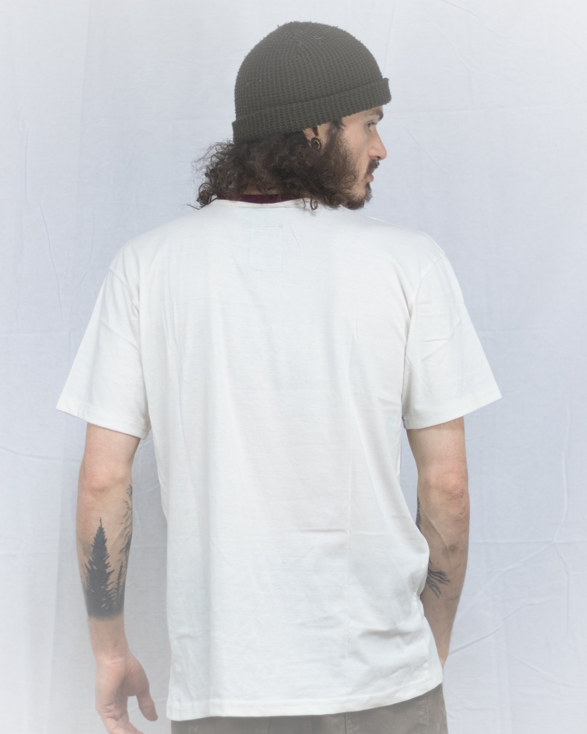 Cream Yarn Tee