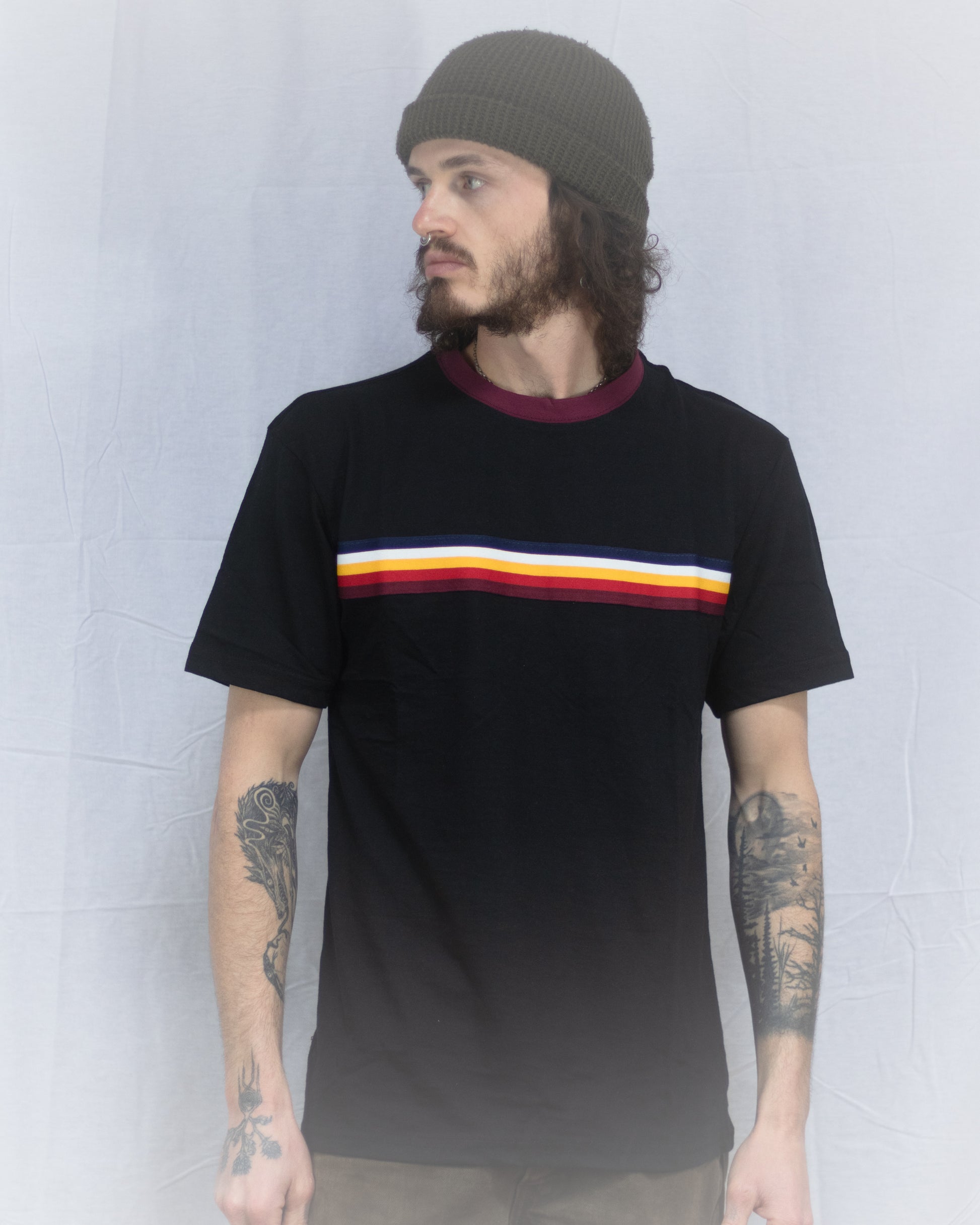 Black Yarn Tee