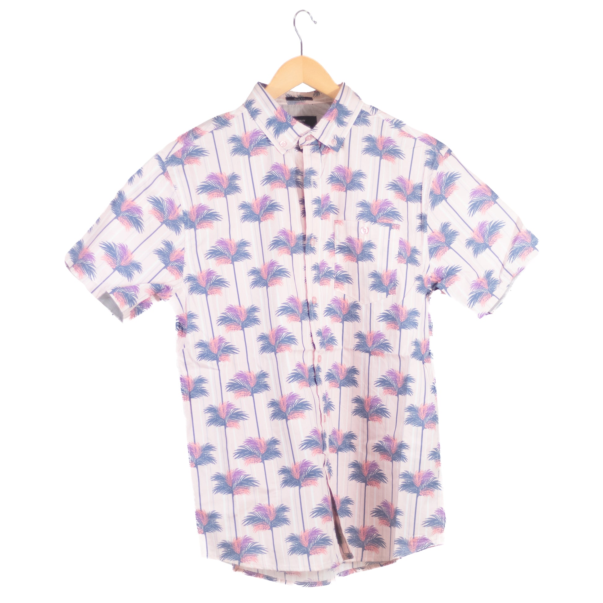 LA Pink SS Buttondown