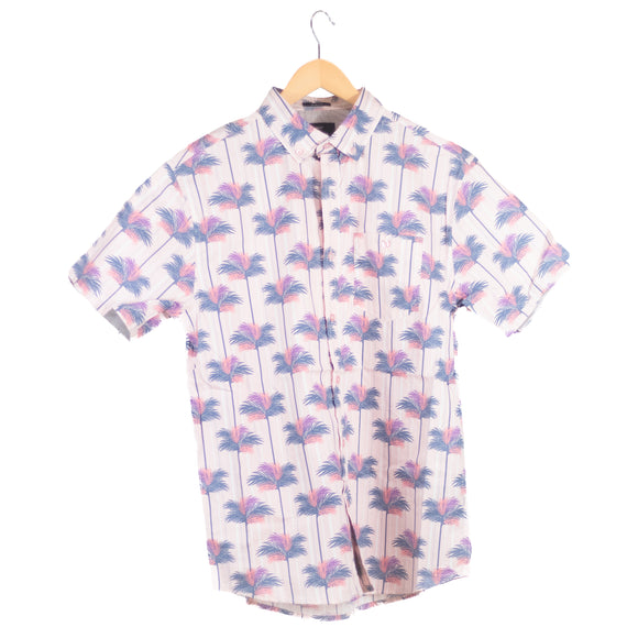 LA Pink SS Buttondown