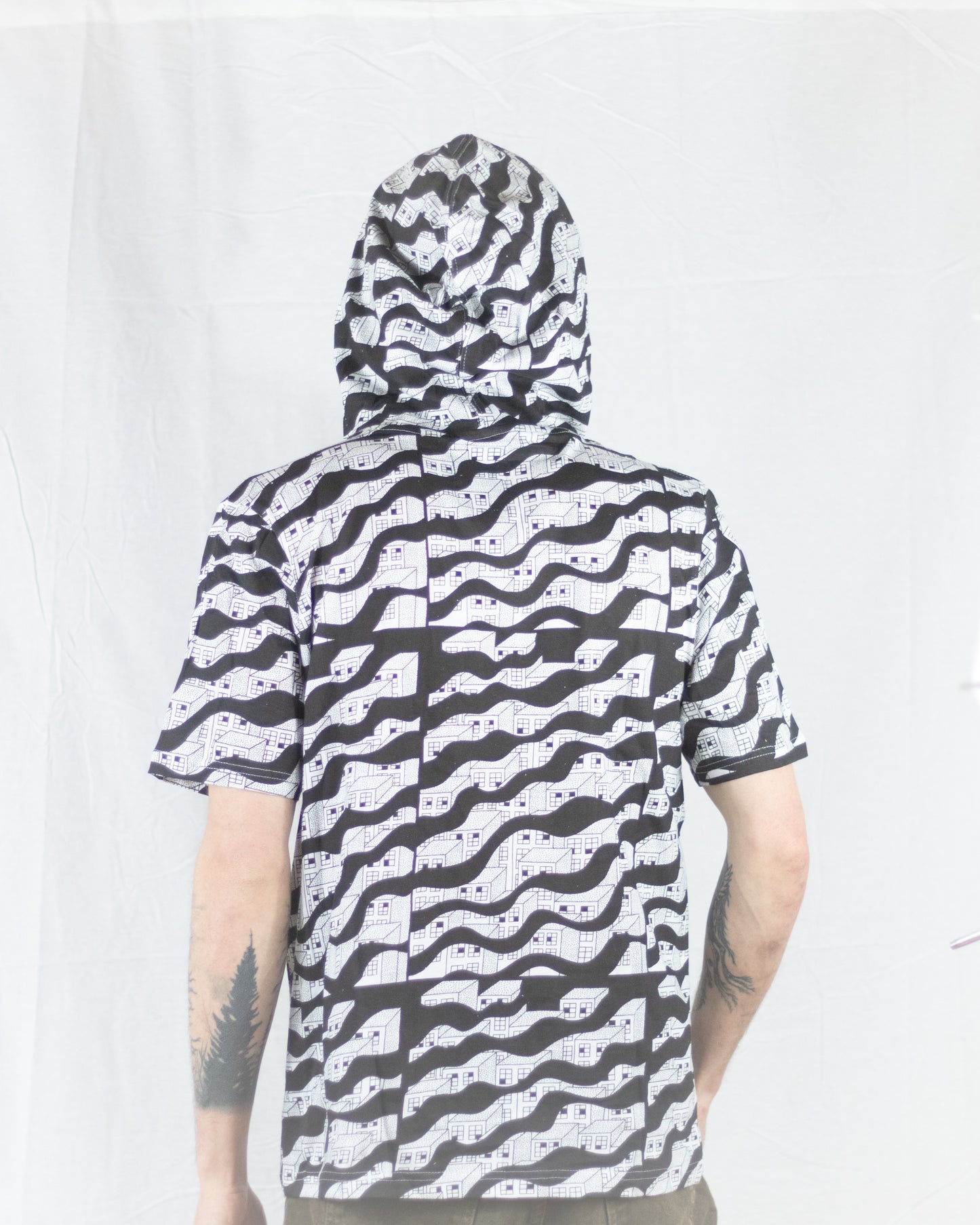 Building Hoodie Tee