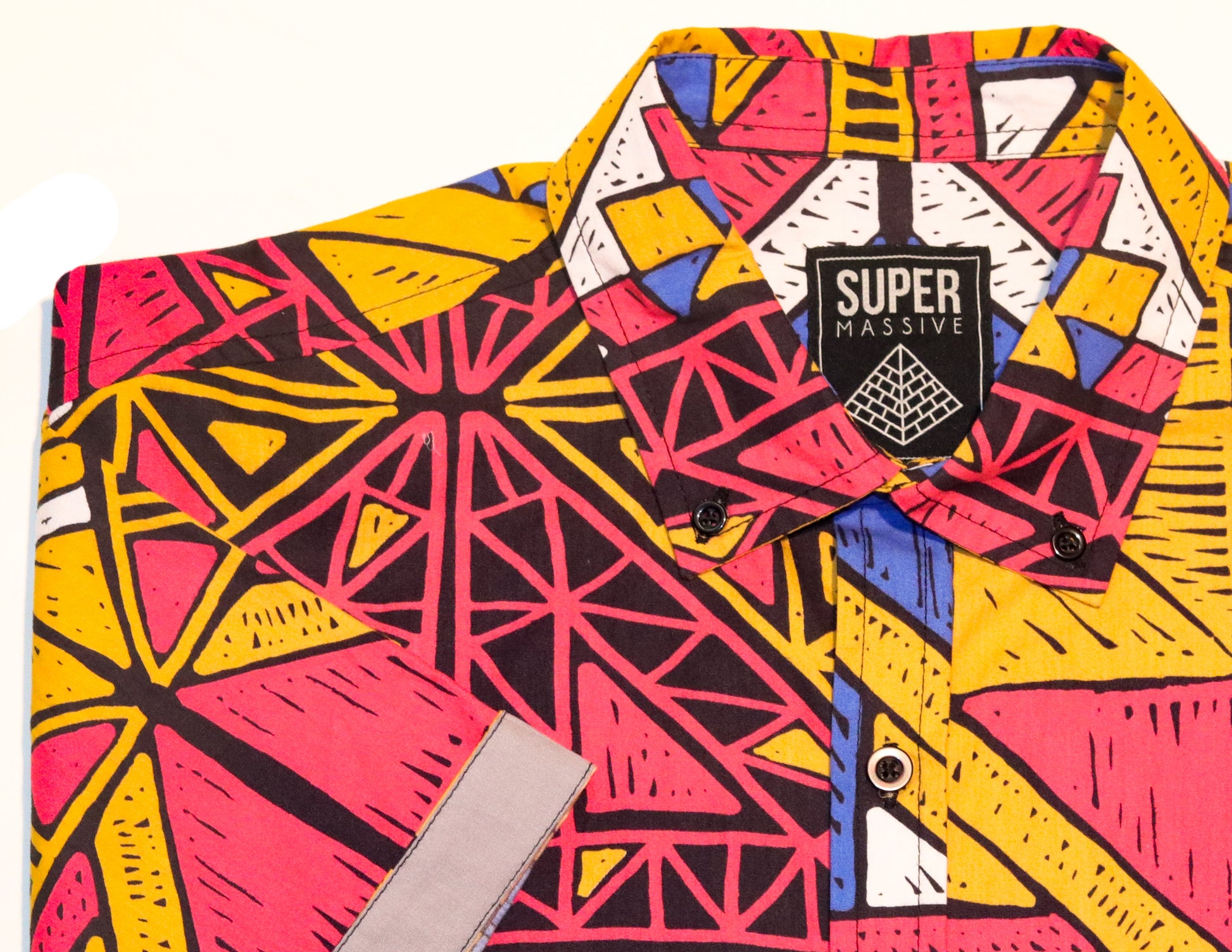 Fractal SS Button-down - Super Massive Shop