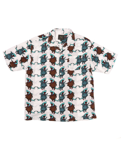 Corporate Shark SS Button-down - Super Massive Shop