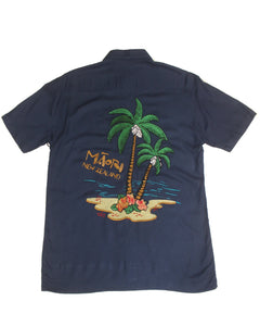 Skull Island SS Button-down - Super Massive Shop