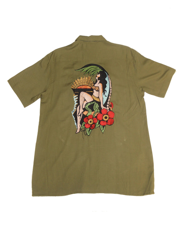 Siren SS Button-down - Super Massive Shop