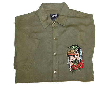 Siren SS Button-down - Super Massive Shop