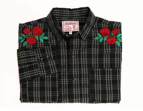 Rail Baron Western Button-down - Super Massive Shop