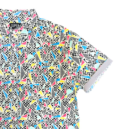 Diced SS Button-down