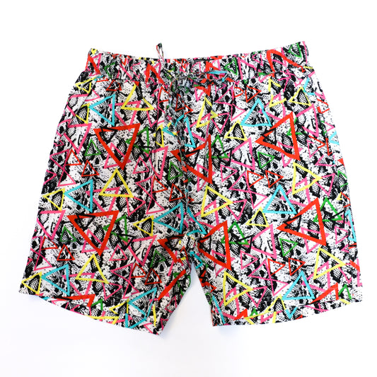 Chaos Print Shorts