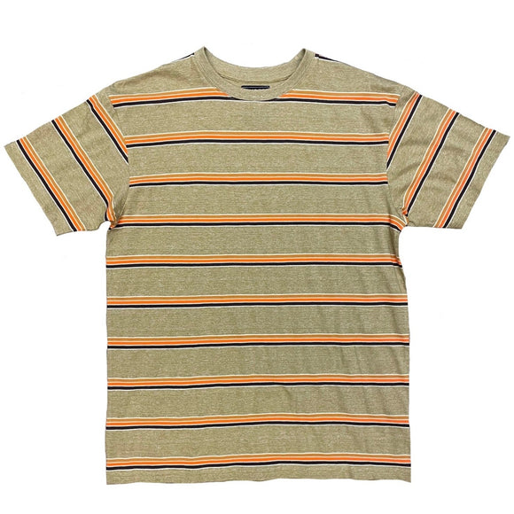 Yarn Stripe Tee Vintage Gold