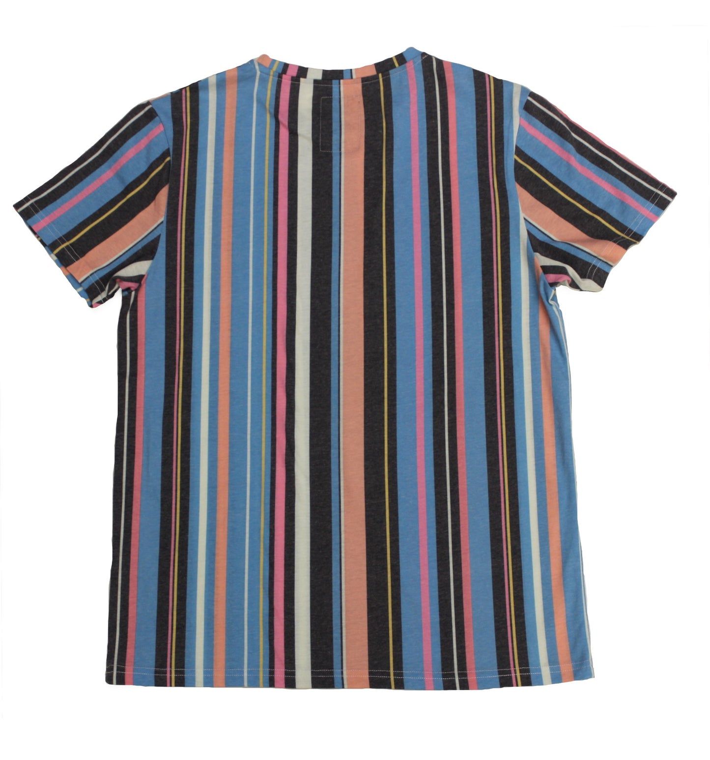 Turquoise VertStripe Print Tee - Super Massive Shop