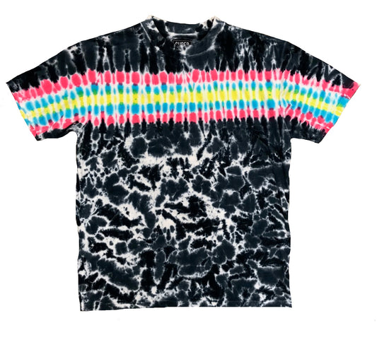 Neon Wave Tie-dye Tee