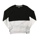 Heather Crewneck Fleece Black