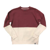 Heather Crewneck Fleece Burgundy