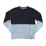 Heather Crewneck Fleece Blue