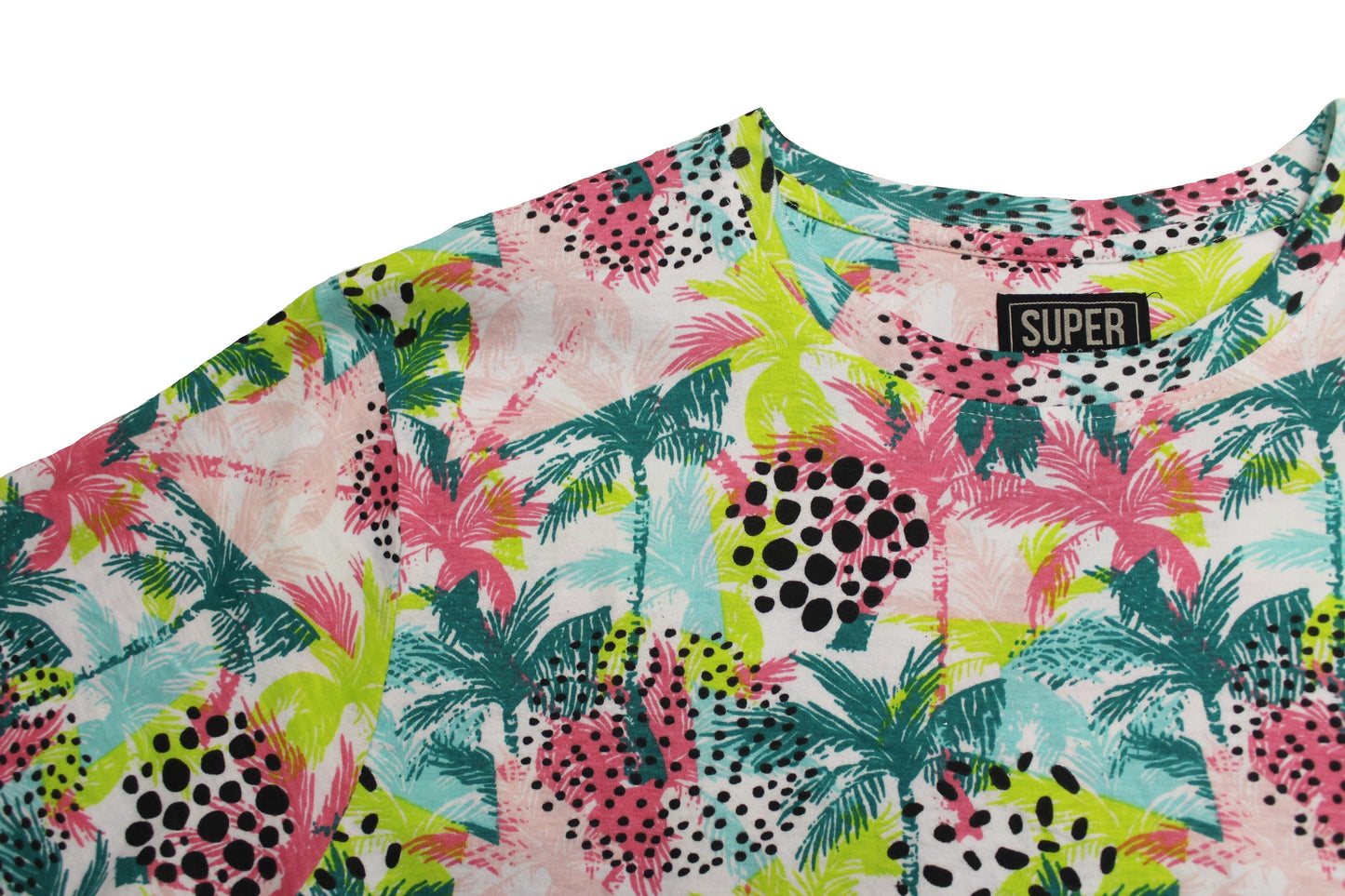 Palm Burst Print Tee - Super Massive Shop