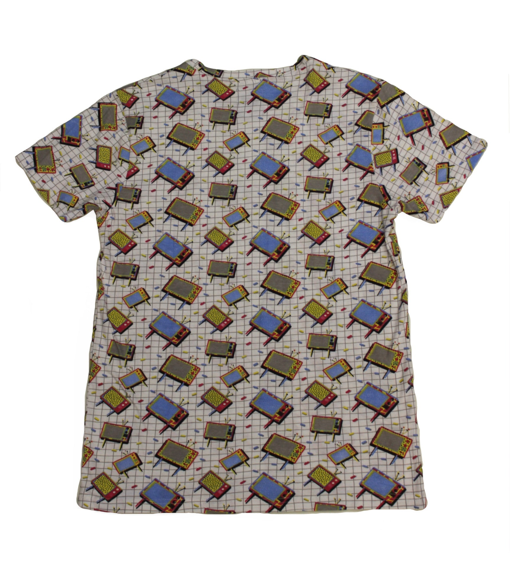 TV Killed the Radio SS Print Tee - Super Massive Shop