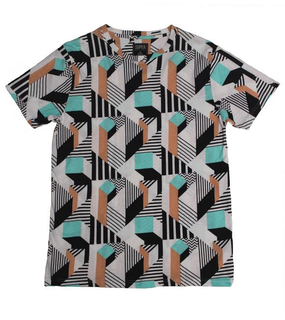 Realignment SS Print Tee - Super Massive Shop