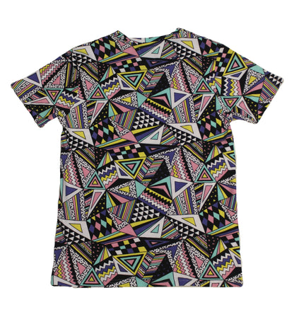 Geometric SS Print Tee - Super Massive Shop