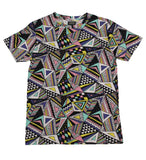 Geometric SS Print Tee - Super Massive Shop