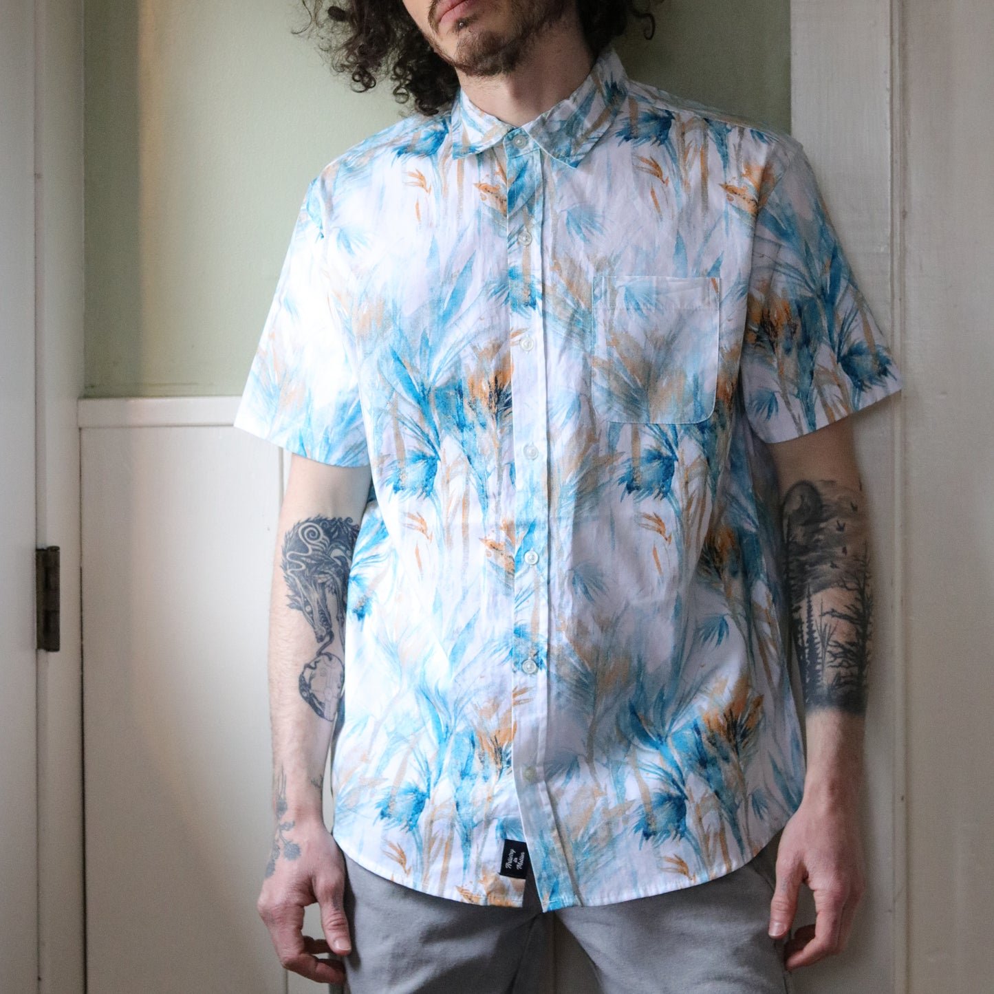 Lemongrass SS Buttondown