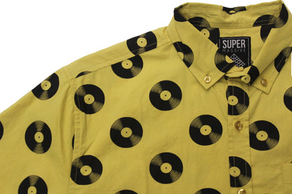 Record SS Button-down - Super Massive Shop